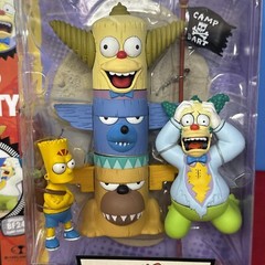 McFarlane The Simpsons Kamp Krusty Bart & Krusty Series 1 New 2007