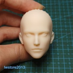 1:6 1:12 1:18 Anime Boy Man Head Sculpt For 12″ 6″ 3.75″ Male Action Figure Body