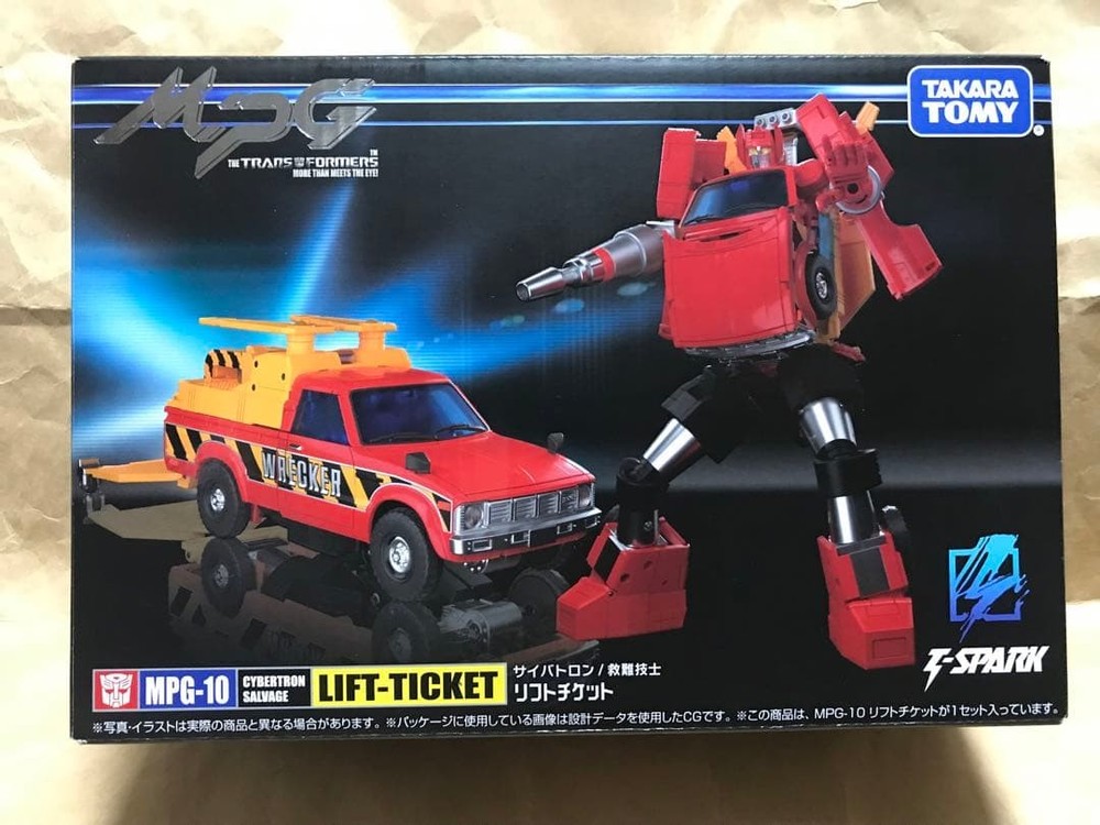 Takara Tomy Transformers MPG-10 Lift-Ticket Autobot Masterpiece Figure New