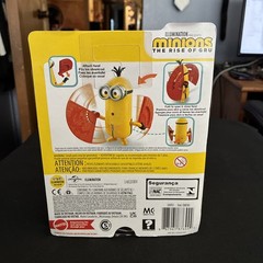 Minions: The Rise Of Gru – Fast-Fanning Kevin 4-Inch Figure By Mattel NEW