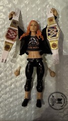 Fully customized wwe mattel elite “the man” Becky lynch Becky 2 belts figure