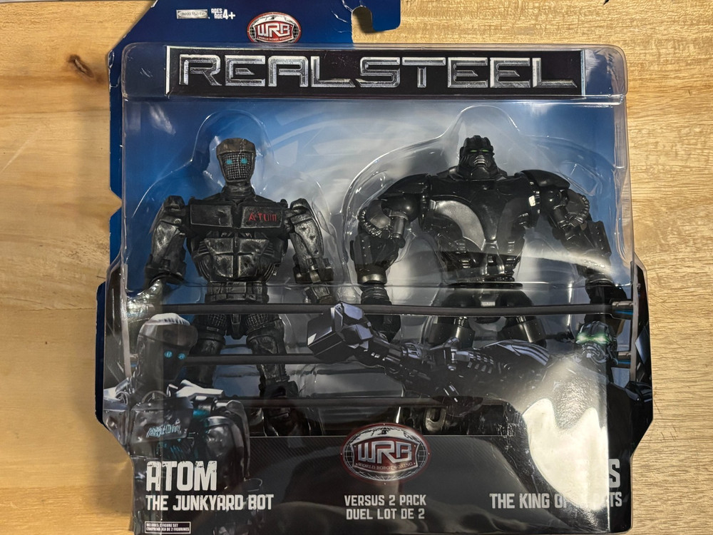 REAL STEEL Atom versus Zeus Action Figure Series 1