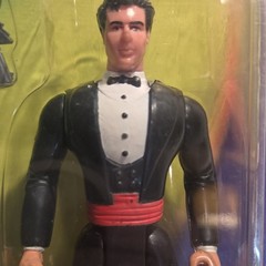 The Shadow Transforming Lamont Cranston Action Figure w/ Snap-On Armor & Pistol