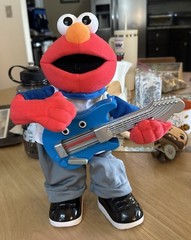 Rockin’ Guitar Elmo, Full Working Tested Condition, English! Super Rare! Y2K