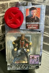 ToyBiz X-Men Movie Logan Hugh Jackman Action Figure Multicolor Boxed + Stand