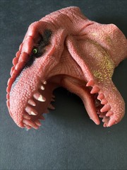 Original Schylling Stretch Hand Puppet Dinosaur