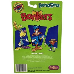 Bend-Ems Disney Bonkers Toon Light Figure Bendable JusToys Sealed New