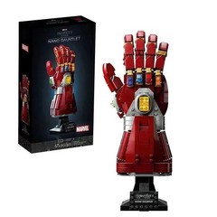 New 32Cm Figure Blocks Bricks Toys Iron Man Nano Gauntlet Thanos Infinity Buildi