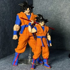 Handmade Custom1/12 Jacket Clothes Set for 6″ SHF Action Figure Son Goku Body