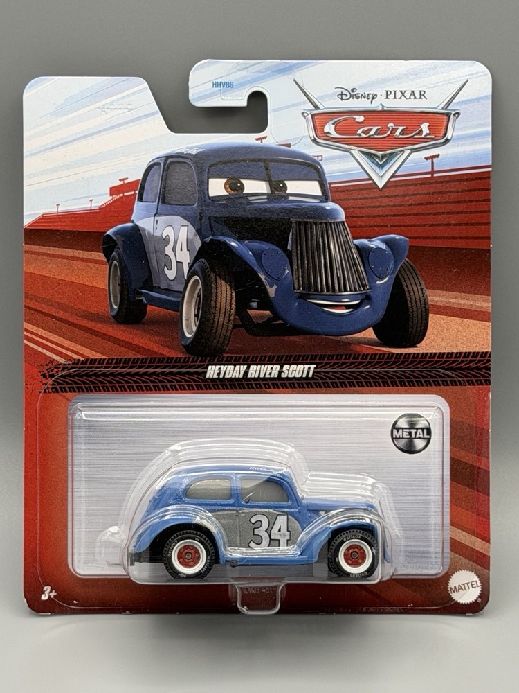 Disney Pixar Cars Heyday River Scott 2022 release Metal series