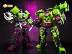 Original Box-Jinbao Oversized Devastator Gravity Builder With UPGRADE KIT 1.0