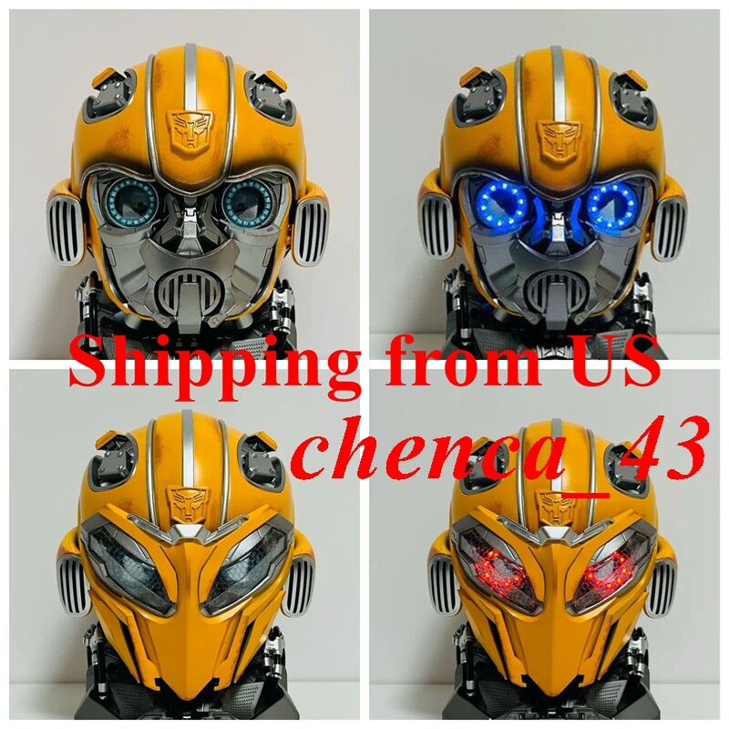 US Stock Killerbody Bumblebee Transforms Mask Voice Control 1:1 Wearable Helmet