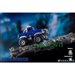 DR.WU Little Monster Action Figure TOY 8CM MC03T Wheelie Trucks Robots PVC/ABS