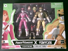 JASON DAVID FRANK SIGNED COMICS & Power Rangers X TMNT Figures Full Set Bundle