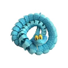 60cm Gary Snake: Disney Zootopia 2 Articulated Simulation Toy Snake, 3d Printed*