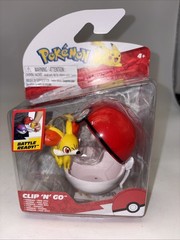 Pokemon Jazwares Clip ‘N ‘ Go Fennenin 2″ & Poke Ball Action Battle Figure