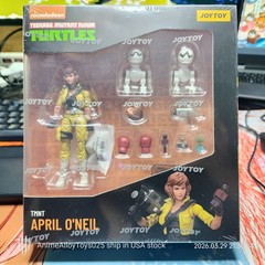 Joytoy Teenage Mutant Ninja Turtles 1/18 April O’Neil 4.1 inches(10.5cm) USAShip