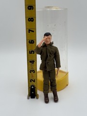 Vintage Topper Toys, The Tigers, Pretty Boy 1960s Saluting Soldier Action Figure