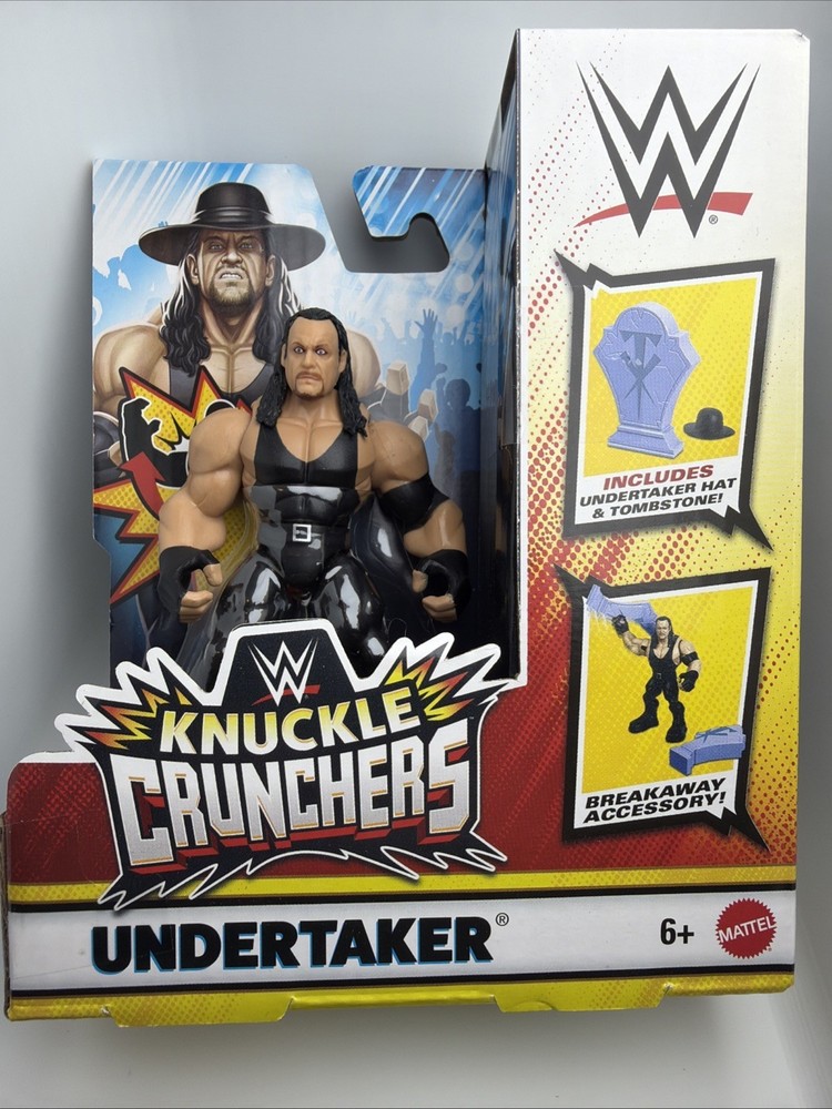 WWE Knuckle Crunchers Series 6 Undertaker Action Figure New NIB Mattel