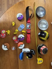 Pikachu Pokemon Clip N Go Poke Ball Adjustable Belt, balls, shooters, etc