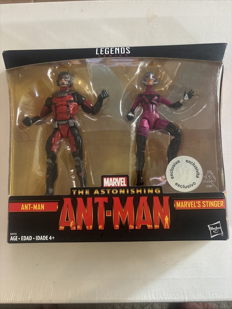 Marvel Legends 6″ 2017 TRU Exclusive 2 Pack Ant-Man & Stinger