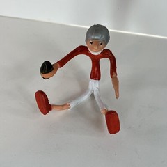 Vintage AMERICAN FOOTBALL Player Bendy Figure Rare BRABO Hong Kong 1960s 60s