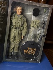 1/6 Sideshow John Wayne Army Special Forces Rare Tiger Stripe Camouflage