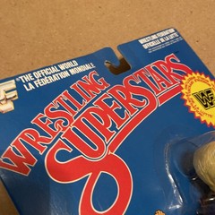WWF LJN wrestling superstars Bobby “the brain” Heenan wrestling figure W/Poster