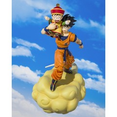 Bandai S.H.Figuarts Son Goku & Son Gohan -Kid- & Kintoun -Exclusive Edition-