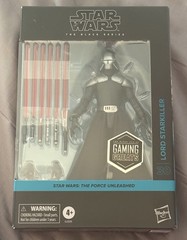 Star Wars Black Series Force Unleashed Deluxe: LORD STARKILLER 6” Figure IN HAND