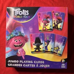 Trolls World Tour Games 3 Pack Jumbo Playing Cards Pop-Up Jr 48 pc Puzzle NEW