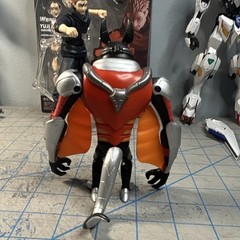 Ben 10 Moth Alien Action Figure Plastic Red Silver Black Orange