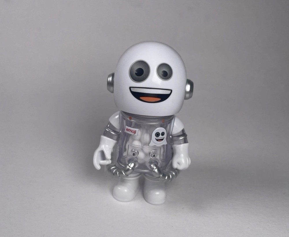 Pop Mart Mega Space Molly Emoji Series Caution, the Ghost Is Here