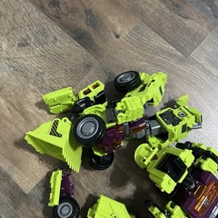 NBK Deformation Oversize Toys Robot Devastator Engineering Combiner INCOMPLETE