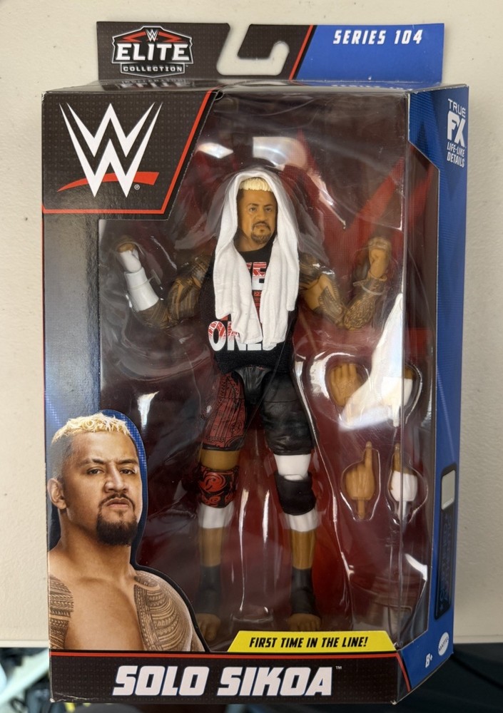 WWE Elite Collection Series 104 Solo Sikoa Figure First Time In The Line! New
