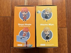 *NEW Authentic* Haikyu!! Hinata Shoyo Miya Atsumu Nendoroid Figure 1403 1411 GSC
