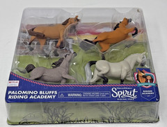 Dreamworks Spirit Riding Free Palomino Bluffs & Spirit’s Herd (Lot of 2)