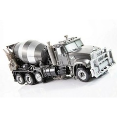 Constructicon Mixmaster Transforming Robot Cement Mixer Figure Toy
