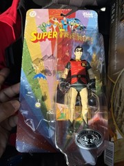 McFarlane Toys DC Retro Super Friends Evil Robin Platinum Edition Chase New