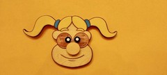 Pee-Wee’s Playhouse PENNY magnet, handmade, Retro Classic Cool!