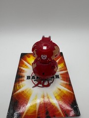 Bakugan Battle Brawlers Spin Master Red Pyrus Scraper 620G B2 Anime TCG Toy