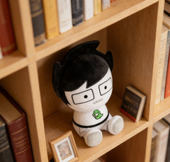 Homestuck John Egbert Plush 7.1In Plushie Toy for Webcomic Fans