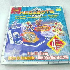 Medabots medarot Robattle Arena with Samurai & Phoenix Figures Hasbro