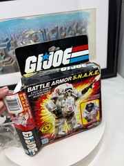 GI JOE ~ 1983 SNAKE BATTLE ARMOR ~ S.N.A.K.E. ~ 100% COMPLETE Contents Sealed