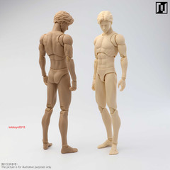 US Mirrfig MF001 1/12 Male Pale /Yellow thin Super Flexible Head Figure Body
