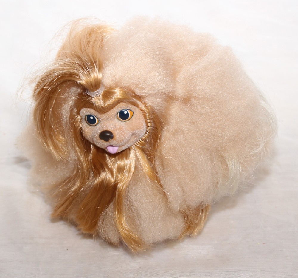 Sweetie Pups Pekingese dog 1989 Hasbro 5 inches Vintage