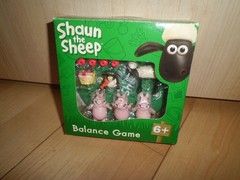 Shaun the sheep Balance Game mini figure set Aardman From Japan