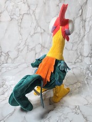 Disney Hei Hei Moana Plush Clucking Rooster Toy Animatronic Tested