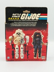 1983 VINTAGE G.I. JOE BATTLE ARMOR S.N.A.K.E WITH SEALED BOX ACTION FIGURE