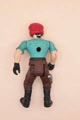 Vintage Action Figures Lot: Original Toy Island & Polish Action Force Evanplast